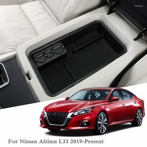 Altima L33 2022-Present Center Consoleカバーオートアクセサリ用のカーオーガナイザースタイリングアームレストストレージボックス