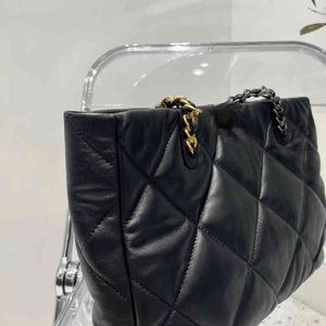 Shoulder Bags brand C 2022b 19 series new Tote Bag Lingge chain single shoulder shopping bag