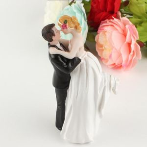 Party Supplies Mix Styles Birhe and Groom Wedding Cake Topper Figurer G￥vor Favorer f￶r att dekorera engagemangsjubileum