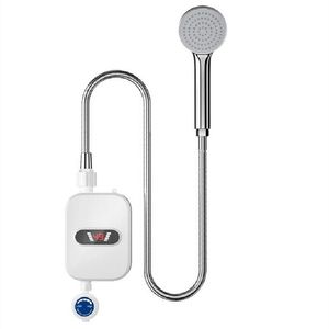 Omedelbar konstant temperaturvattenvärmare liten elektrisk mini lagringsfri snabb dusch