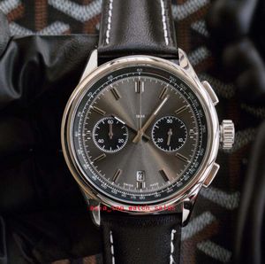Topselling 5 Style Super-Avenger Mens Wristwatches Auto Data 43 mm wielofunkcyjny Chronograf działający VK kwarcowy ruch najnowsza wersja Rafinowana stalowa męska zegarek męski