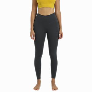 Luoutfit Jogger-Yoga-Leggings, Anzughose, hohe Taille, Sport, Hüften anheben, Fitnessstudio, Kleidung, Legging, Align, elastische Fitness-Strumpfhose, Zitronen-Trainingsset