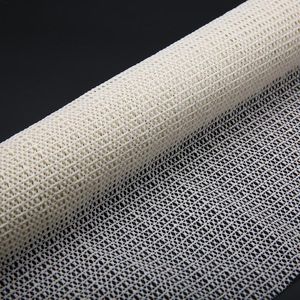 カーペットMulit Carpet Anti-Skid Base Fabric PVC Anti Slip Pad Rug Underlay Runnerグリッパーの柔軟性家具フロア100cmの簡単なカット