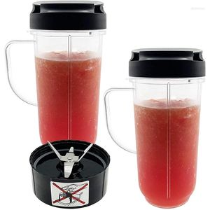 Juicers Blender 22oz Cups Mugs Cross Blade Reserve Parts Compatible for Magic Blenders 250W MB1001 Series