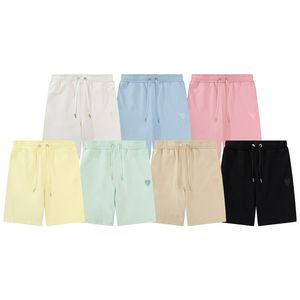 Famoso designer de verão algodão solto fogss shorts masculinos de lazer amantes do movimento calças de praia corrida moda e conforto roupas de casal multicoloridas