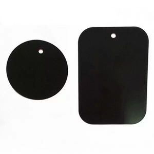 Universal metallplatta för biltelefonhållare Magnetiska fästen smartphonehållare Ersättning med klistermärke