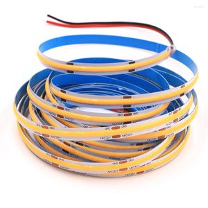 Strips COB LED Strip Light DC12V 24V 320leds 384leds 528leds High Density Flexible Waterproof Lights Blue Red Green