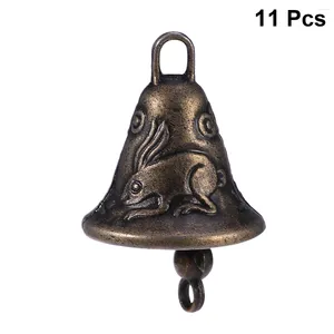 Party levererar 11st Metal Antique Bell Wind Chime Fortune Jingle