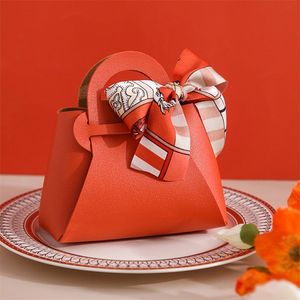 Bolsas de presente de casamento de embrulho de presente para convidados Bolsa de favor da bolsa de chá de bebê Distribuições Bolsas de bolsas de embalagem de doces muffin 220913