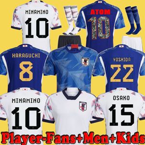 2022 Japan soccer jersey 100th years anniversary Player Version Fans Cartoon Special ATOM KAGAWA ENDO OKAZAKI NAGATOMO 21 22 football Shirt
