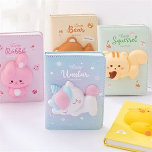 Notepads Children Students Planner Agenda Notebook Cute Decompression Notebook Stationery Office School Supplies 220914