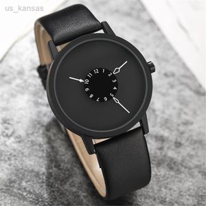 Montres-bracelets 2022 Fashion Creative Watchs Men Menles Casual Sport Watches Paidu Leather Band Quartz Watches Che Price DropShipping Reloj Hombre L220914