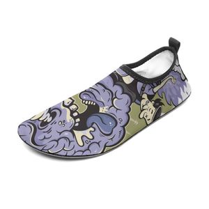 Uomo Nuoto Immersioni Scarpe personalizzate Sneakers Creek con suola morbida Pelle a piedi nudi Snorkeling Wading Fitness Scarpe da ginnastica da donna - Sono disponibili immagini personalizzate