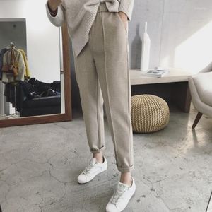 Calça feminina feminina capris 2022 inverno grosso harém de harém fêmea cenoura grande tamanho grande de nove pontos