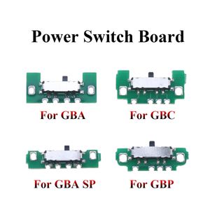GBA GBC GBP GBA-SPゲームボーイアドバンスカラーポケットSPゲームコンソール用電源スイッチボタンボードの電源
