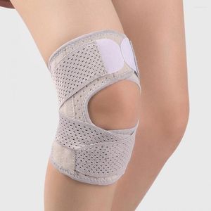 Knee Pads 1 Pair Elastic Pad Sweat-absorbent Lightweight Sleeve Bandage Basketball Brace