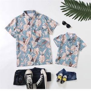 Passende Familien-Outfits, passende Familien-Kleidung, Hemden, Vater-Sohn-Vater-und-ich-Kleidung, Paar-Familien-Look-Outfit, Papa, Jungen, Mutter, Tochter, Kleid 220914