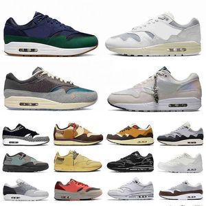 Men Outdoor Running Shoes 87 Cactus Jack Baroque Brown Wheat Concepts 1 Far Out Wabi-Sabi Patta Waves Kasina Treeline Monarch Women Sports Trainers