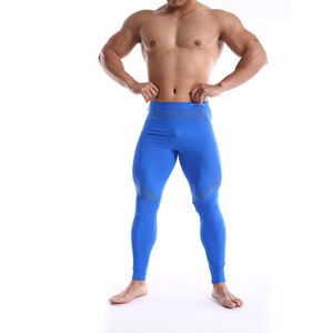 Calça masculina homens ioga ioga pura malha de retalhos de retalhos esportes calças de moda moda casual respirável na cintura pernas de fitness skinny