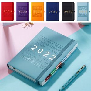 Notepads Zoecor Agenda English Planner Organizer Notebook A5 Diary Monthly Weekly Schedule Notepad for School Office Stationery 220914