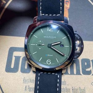 Orologi da uomo di design Moda Pei Movimento gabbiano militare Pam1314 Principe azzurro C3 Immersione luminosa Meccanico completamente automatico da donna