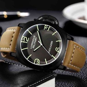 العلامة التجارية Paulareis Automatic Automatic Mechanical Luminous Leather Classic Mens Watch Watch Watch Wark Dial