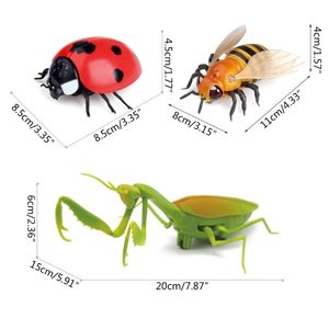 ElectricRC Animals Lifelike Insect Remote Control Toy Trick Supplies Kids Favorite Party Favor Interest Childrens Realistic Toys 220914