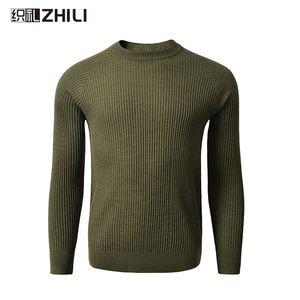 Mens Sweaters Mens Pullover Knitted Sweater Crewneck Soft Touch Weave Wool Knit Jumper Stylish Knitwear Casual 220914