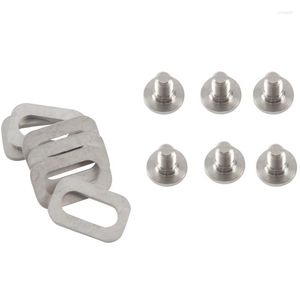 Bike Pedals Titanium Bolts Spacers For LOOK KEO Road Clipless Cleats