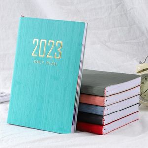 Anteckningar A5 Mini Notebook 2023 365 Days Portable Pocket Notepad Daily Weekly Agenda Planner Notebooks Stationery Office School Supplies 220914