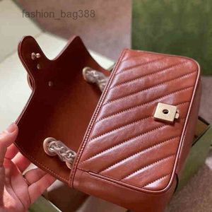 Kvällsväskor Axelväska Topp Handväskor Dam Crossbody ClassiFlap Luxury Designers Kvalitet Läder Guld Kedja Clutch Caramel Color Purse 1223