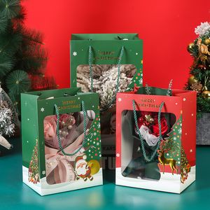 Juldekorationer Party Supplies Presentpåse omslagspapper