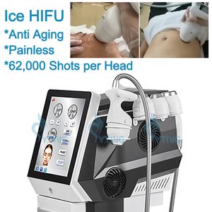 H￶gintensiv fokuserad ultraljud SMAS Lifting Beauty Equipment Ice Hifu Anti Wrinkle Skin Lifting Body Slimming With Cooling