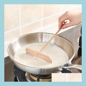 Altri utensili da cucina Kit di utensili da cucina portatile per la casa Fai da te Produttore di raschietto per pancake Propagatore Torta all'uovo Specialità cinese Drop Del Dh2Pj