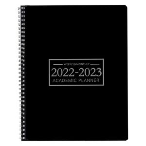 Anteckningar Daily Calendar Planner Notebook -2023 Weekly and Monthly Academic Agenda Time Management Personal Diary Organizer 220914