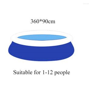 Wholesale swimming pools resale online - Pool Large Size Inflatable Round Swimming Children Bathing Pools Adult Home Paddling For Family Outdoor Thickened Pond
