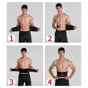 Waist Support Adjustable Neoprene Double Pull Lumbar Lower Back Brace Belt For Pain Relief Band With Removable Pad C6x6