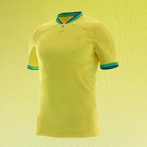 2022 Fashion T shirt Topvoetbal voor Wereldbeker Brazilië Jersey Super Football Star Team Cheerleading Home Clothing