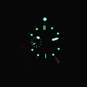 Orologio da uomo di design serie meccanica automatica moda luminoso impermeabile 6t7k