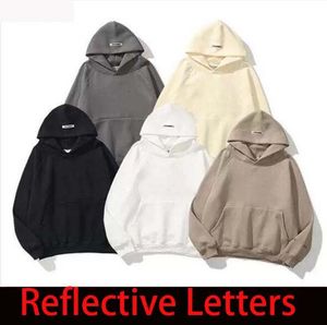 Ess Warm Hooded Hoodies Mens Womens Fashion Streetwear Pullover Sweatshirts Loose Hoodies Lovers Tops Clothing with label 8058