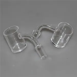 Smoking 30mm OD XL Quartz bangers Domeless Quarts Nail Female Male 10mm 14mm 18mm banger nails 45/90 Degree For Glass Water Pipe ash cacther