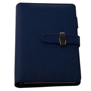 Anteckningar Fashion Pocket Organizer Planner Leather Diary Notebook Blue 220914