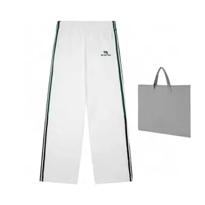 Pantaloni taglie forti da uomo Abbigliamento estivo in stile polare con spiaggia fuori dalla strada in puro cotone e1s