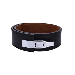 Waist Support Fitness Belt Lever Buckle Protection Squat Hard Pull Deadlift Weightlifting Training Strength Exercise Cowhide