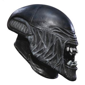 Маски для вечеринок WAYLIKE Movie Aliens Vs Predator Mask Косплей Костюм Alien Antenna Horror Half Latex Masks Реквизит Хэллоуин Реквизит 220915