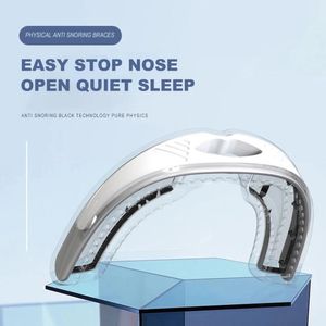 Hem anti snoring anti snore enhet hängslen apnea vakt bruxism bricka sovhjälp munskydd hälsovård sömn snarkning