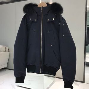 Giacca per uomo designer Parkas con cappuccio cappotto invernale tasche con cerniera calda