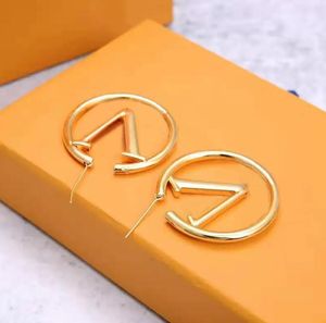New Fashion Hoop Earrings Womens Diameter 4cm Big Circle Simple Earring for Woman High-Quality Party Wedding Lovers gift