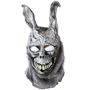 パーティーマスク映画Donnie Darko Frank Evil Rabbit Rabbit Mask Halloween Party Propsラテックスフルフェイスマスク220915