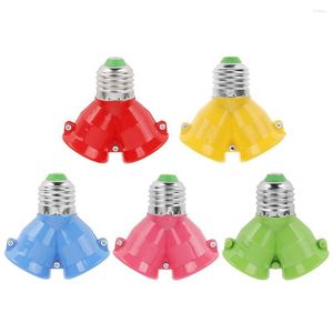 Suportes da lâmpada 2in1 parafuso duplo e27 LED BASE BULBE SOCKE